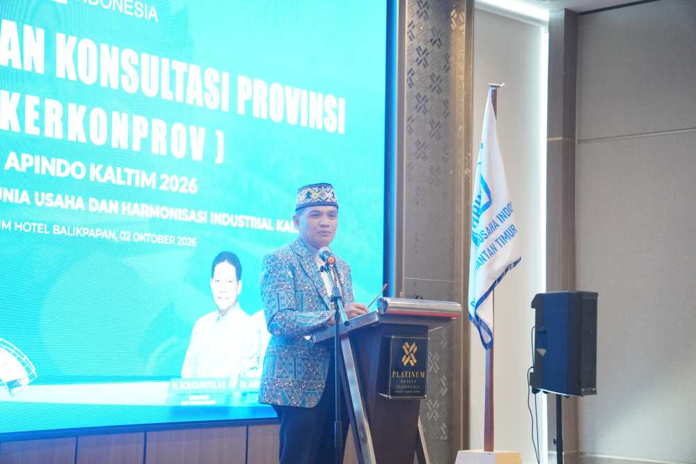 Pembukaan Rakerkonprov Apindo Kaltim 2026
